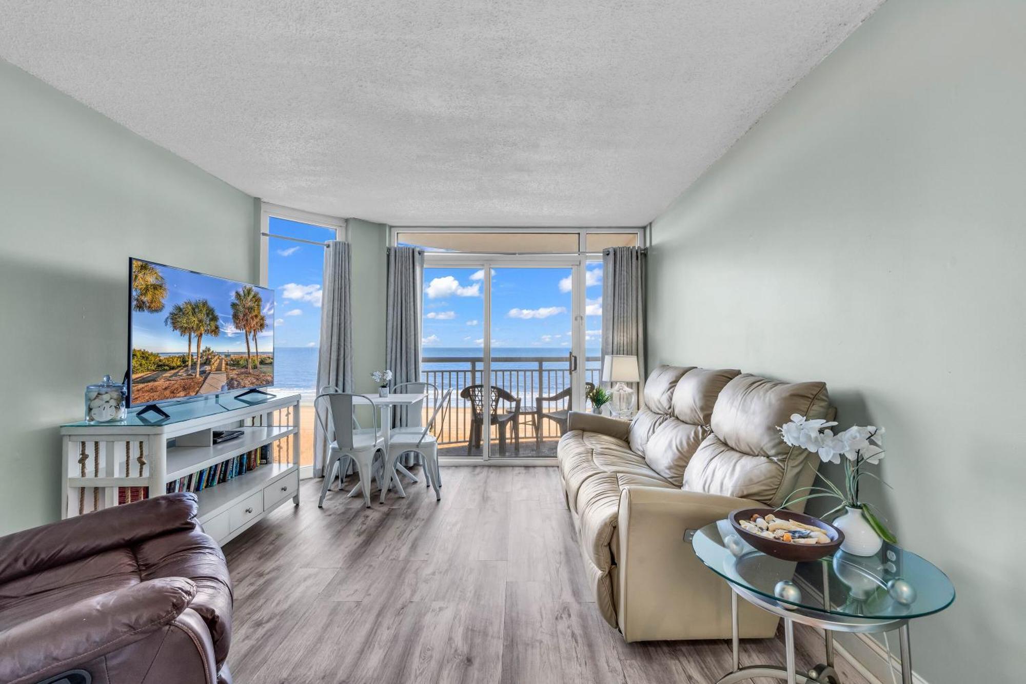Hosteeva 1br Oceanfront In Atlantica Near Boardwalk Apartamento Myrtle Beach